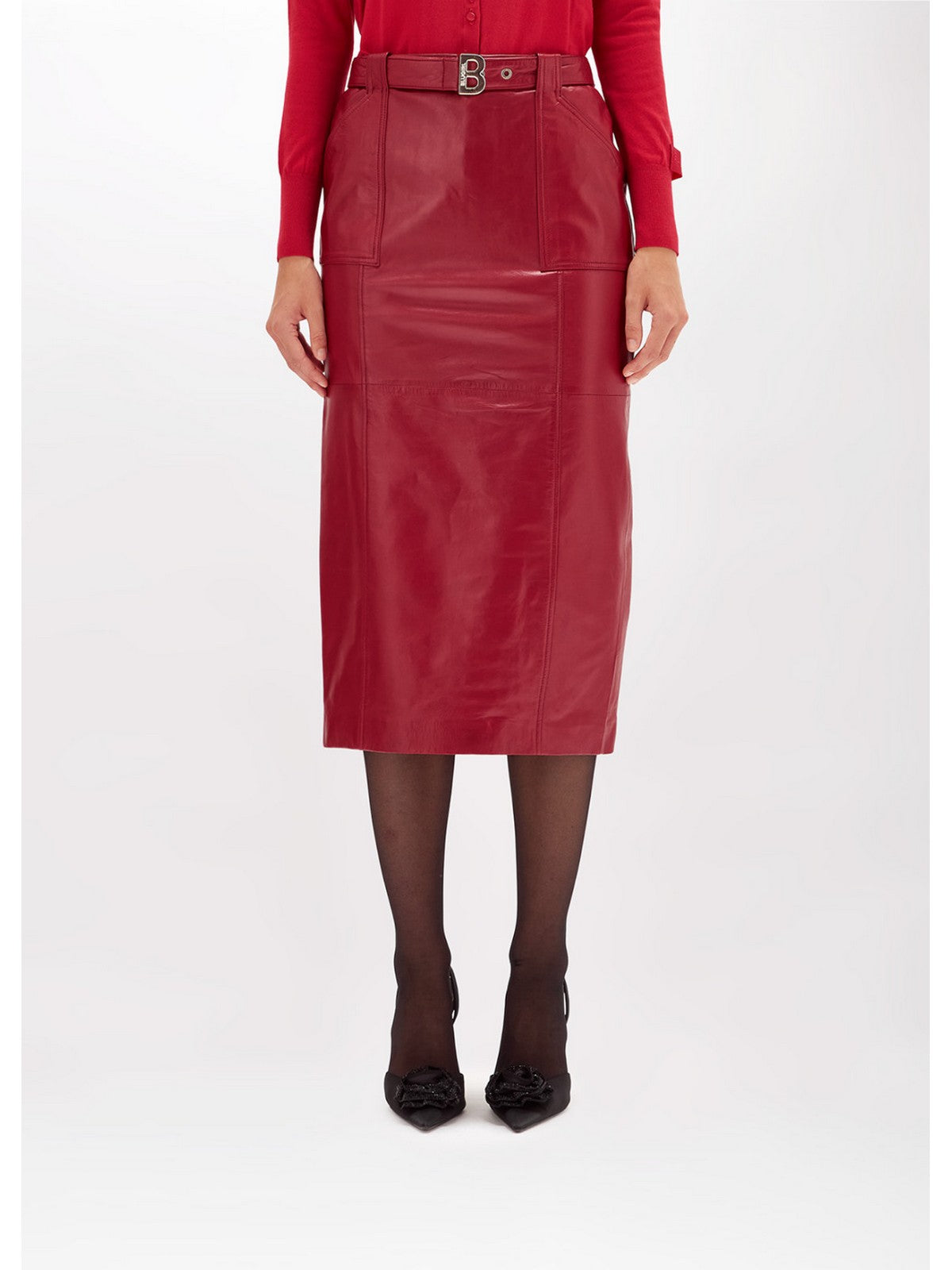 Blugirl Gonna Rosso Donna RF4132P0356 91652 - Stilato