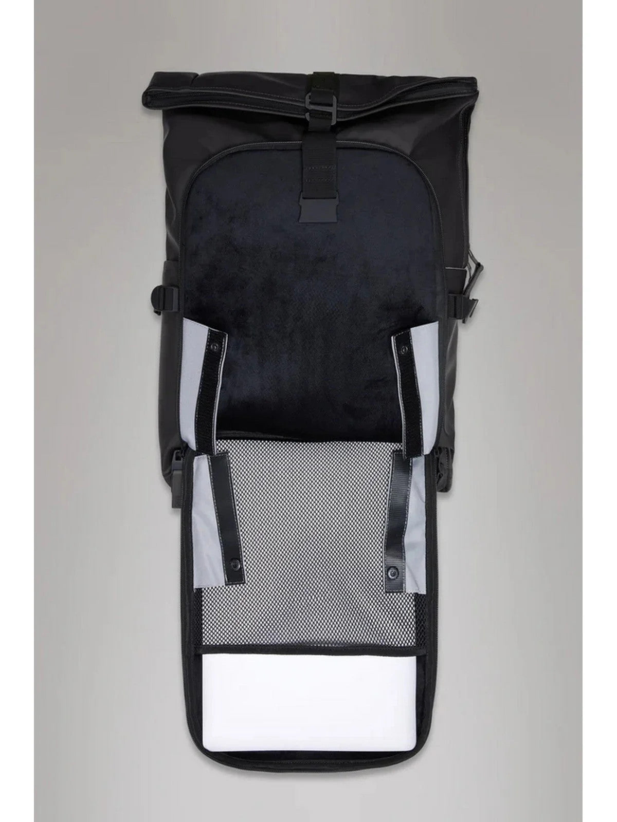 RAINS Zaino Unisex adulto Texel Moulded Backpack 13430 BLA Nero