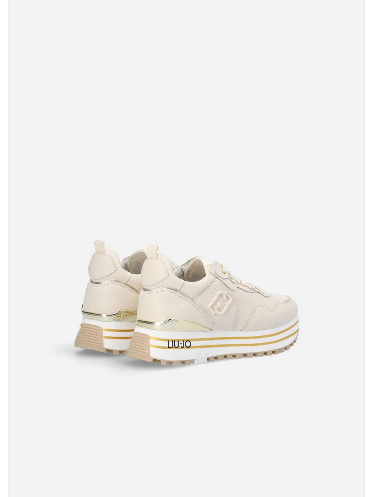 LIU JO Sneaker Donna Maxi wonder BA3013P0102 S1858 Beige - Stilato