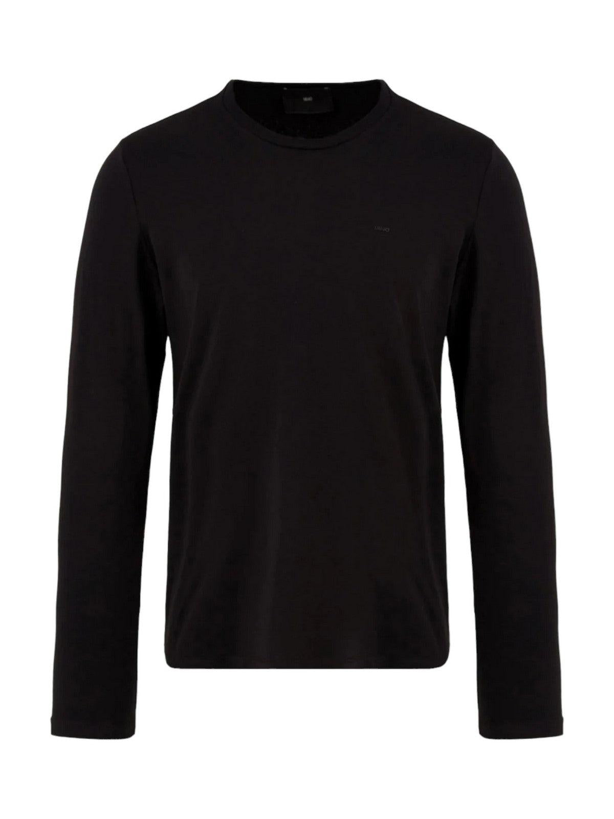 LIU JO UOMO T-Shirt e Polo Uomo M000P204LONGBRAND 900 Nero - Stilato