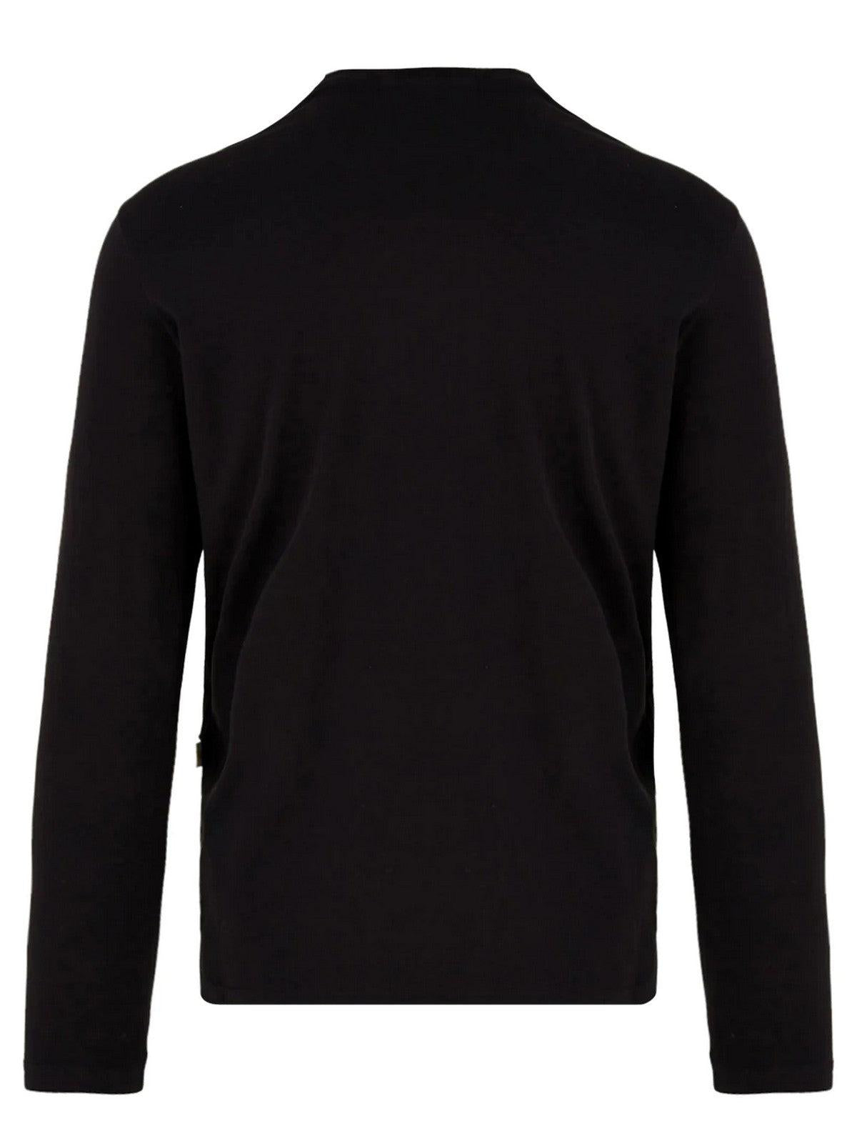 LIU JO UOMO T-Shirt e Polo Uomo M000P204LONGBRAND 900 Nero - Stilato