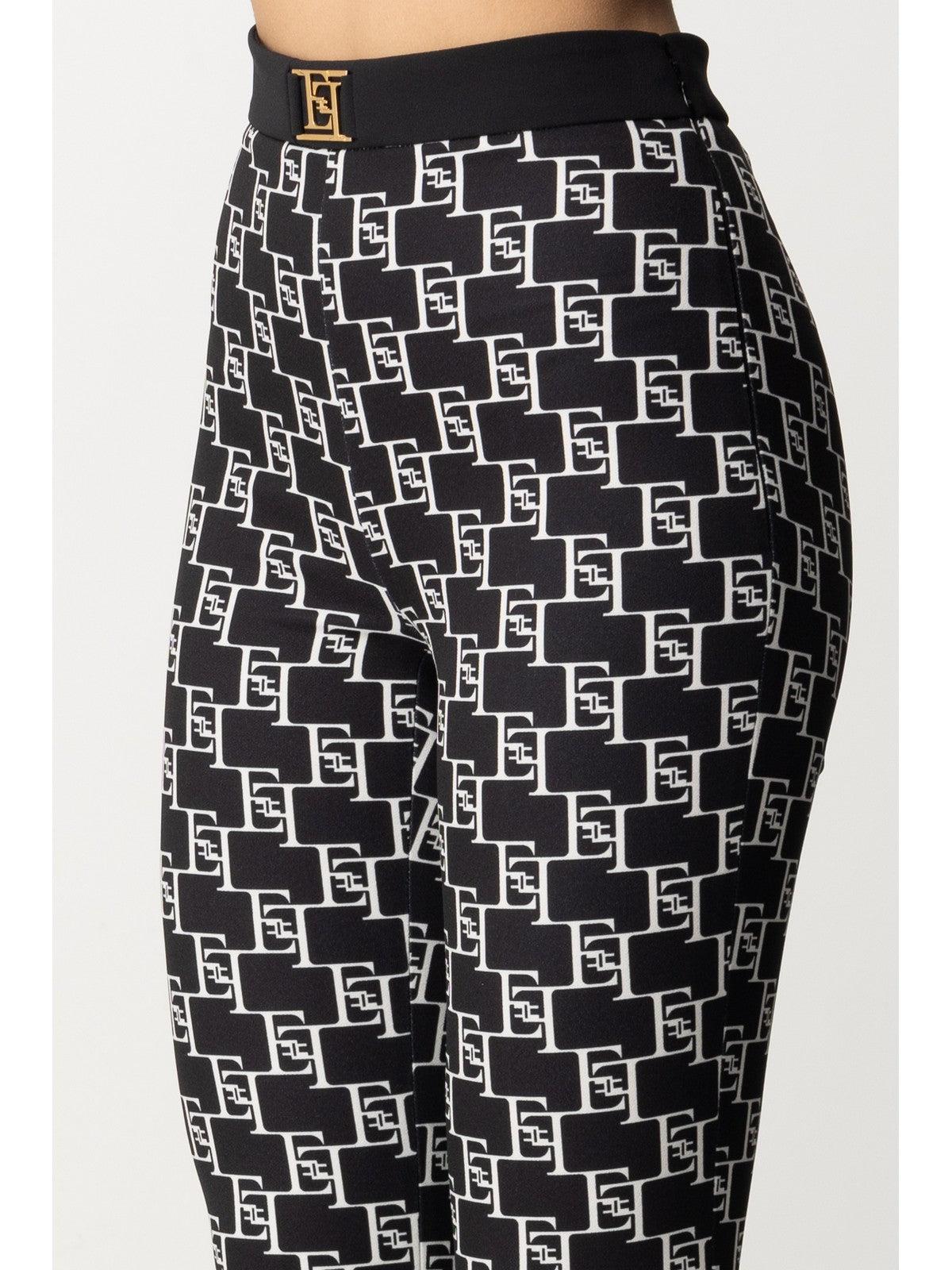 ELISABETTA FRANCHI Pantalone Donna PAS1441E2 685 Nero - Stilato