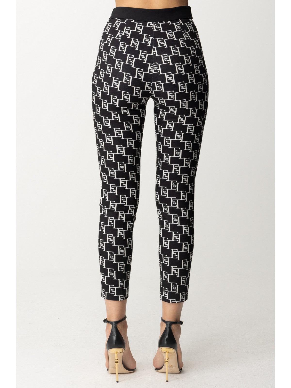 ELISABETTA FRANCHI Pantalone Donna PAS1441E2 685 Nero - Stilato