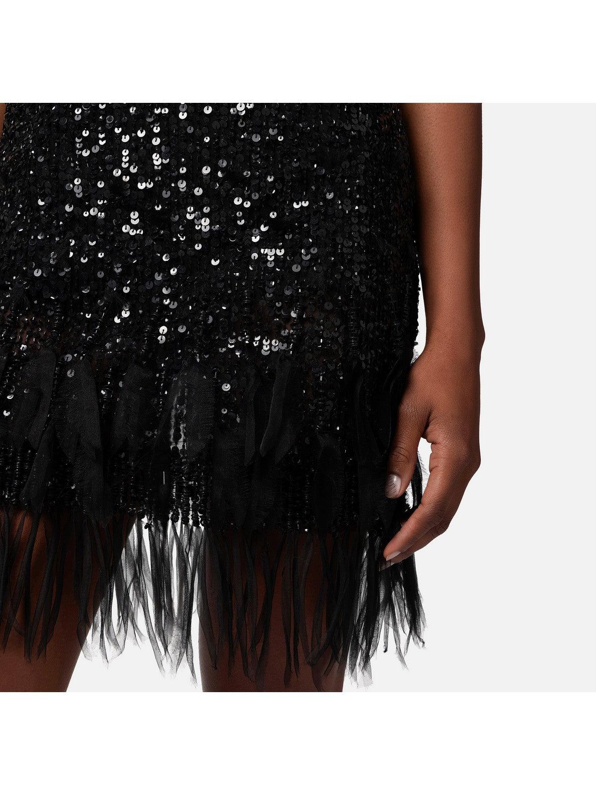 ELISABETTA FRANCHI Abito Donna AB62442E2 110 Nero - Stilato