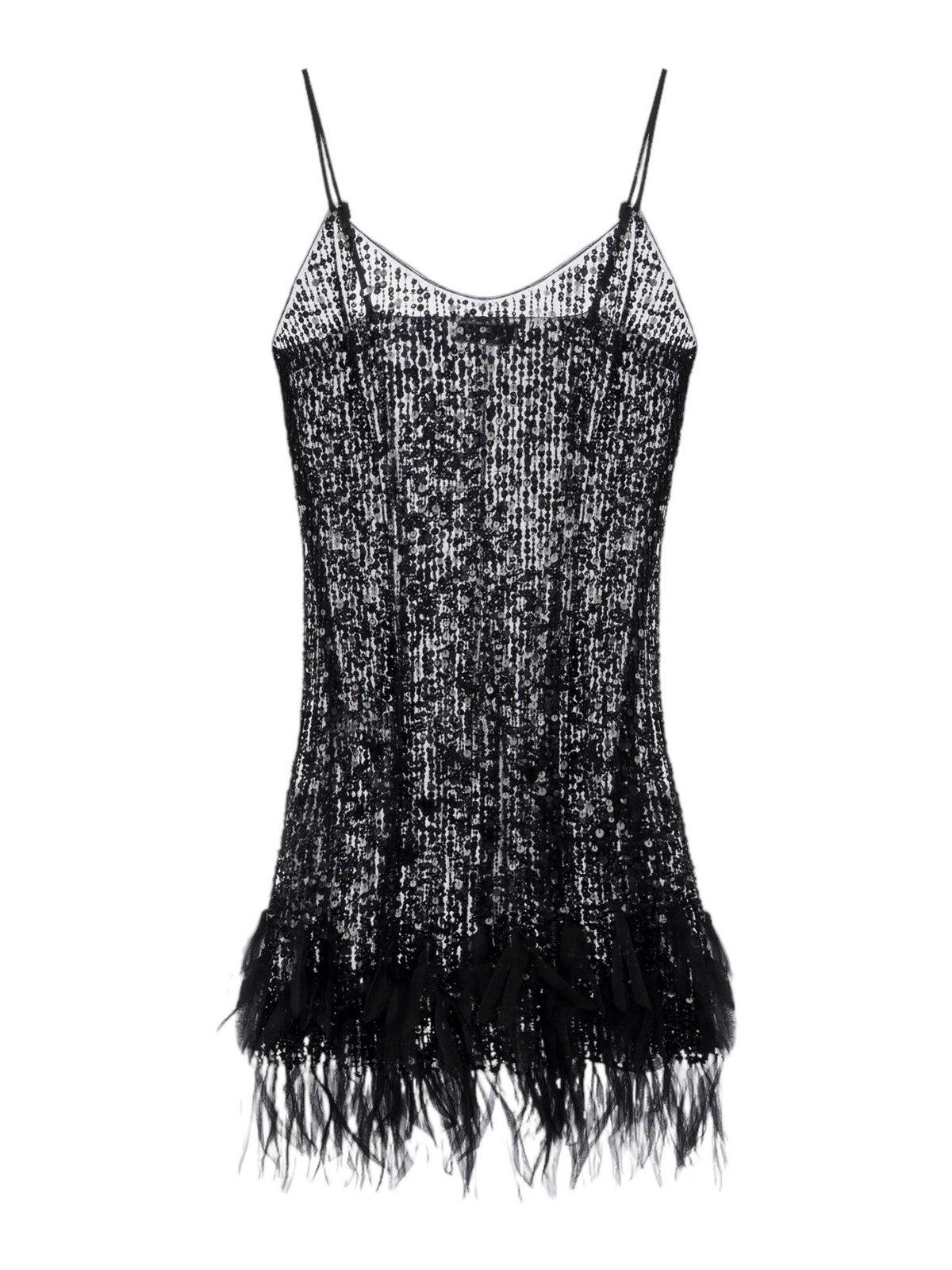 ELISABETTA FRANCHI Abito Donna AB62442E2 110 Nero - Stilato