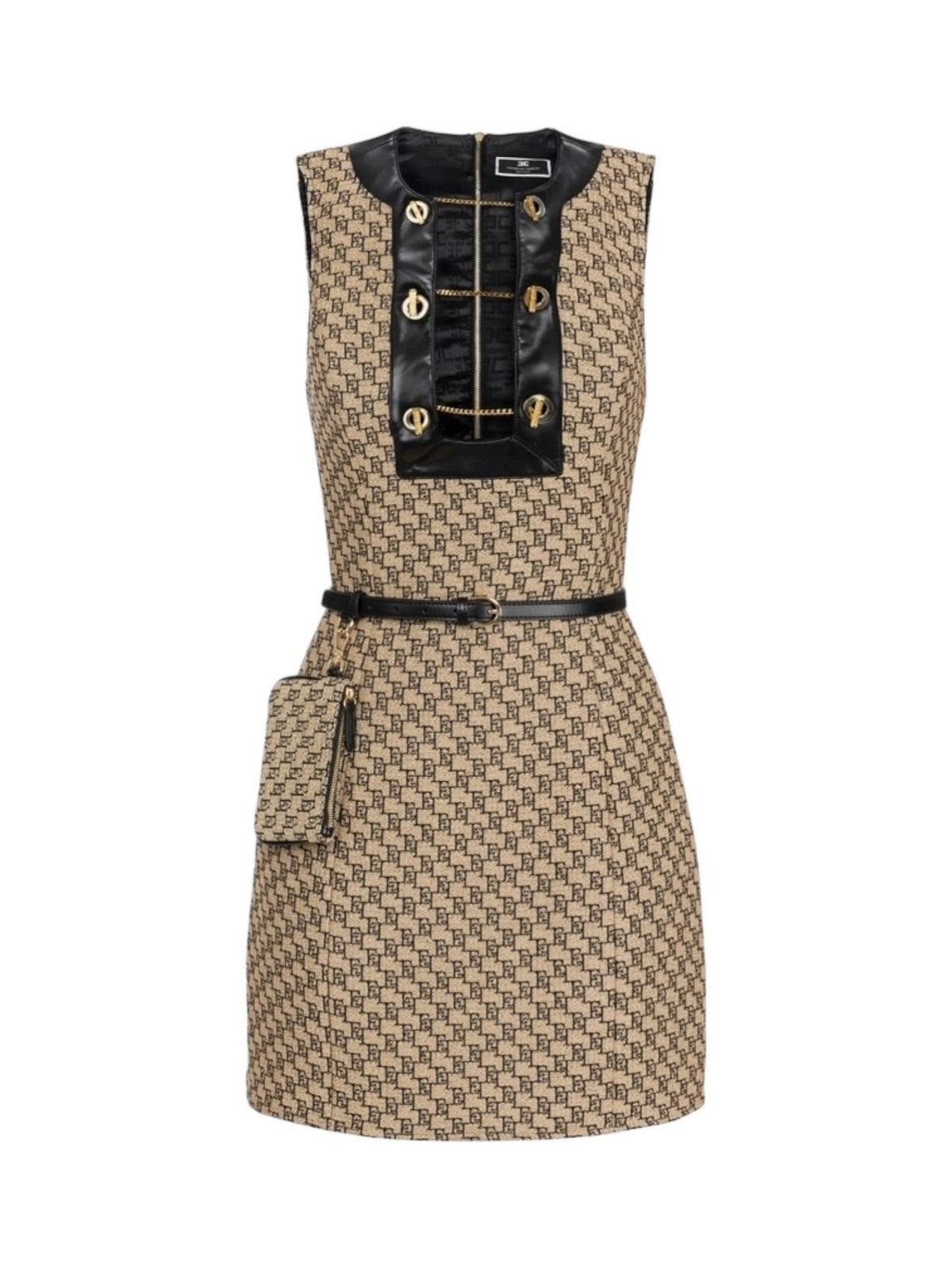 ELISABETTA FRANCHI Abito Donna AB64642E2 BD9 Beige - Stilato