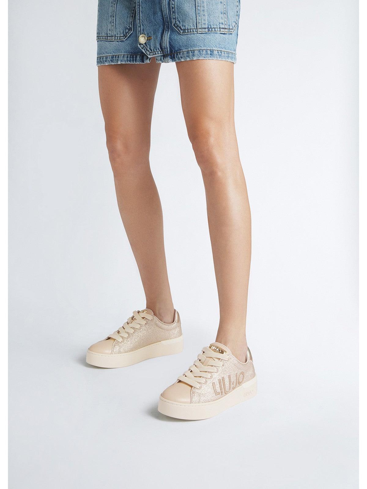 LIU JO Sneaker Donna BA4035TX069 51315 Beige - Stilato