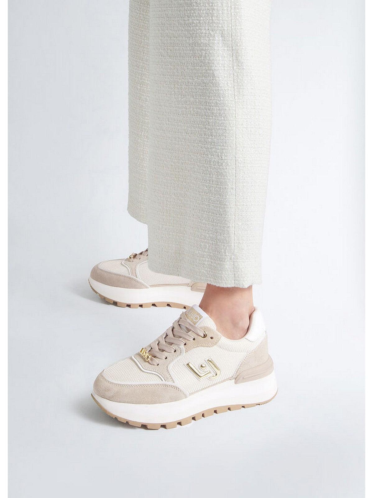LIU JO Sneaker Donna BA4005PX380 01127 Beige - Stilato