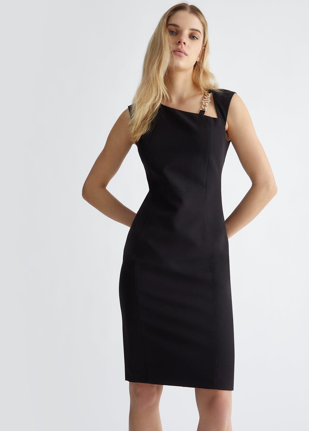 LIU JO BLACK Abito Donna CA4211T2200 22222 Nero - Stilato