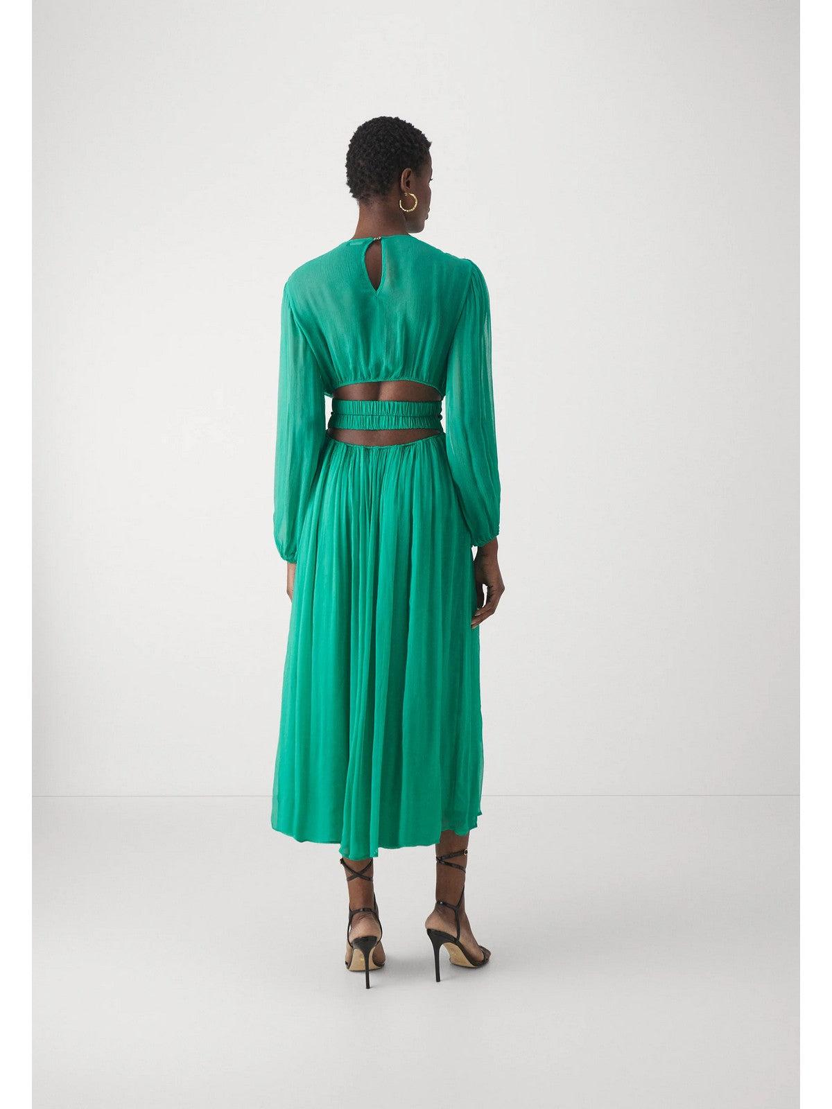 LIU JO BLACK Abito Donna CA4302T3473 X0556 Verde - Stilato
