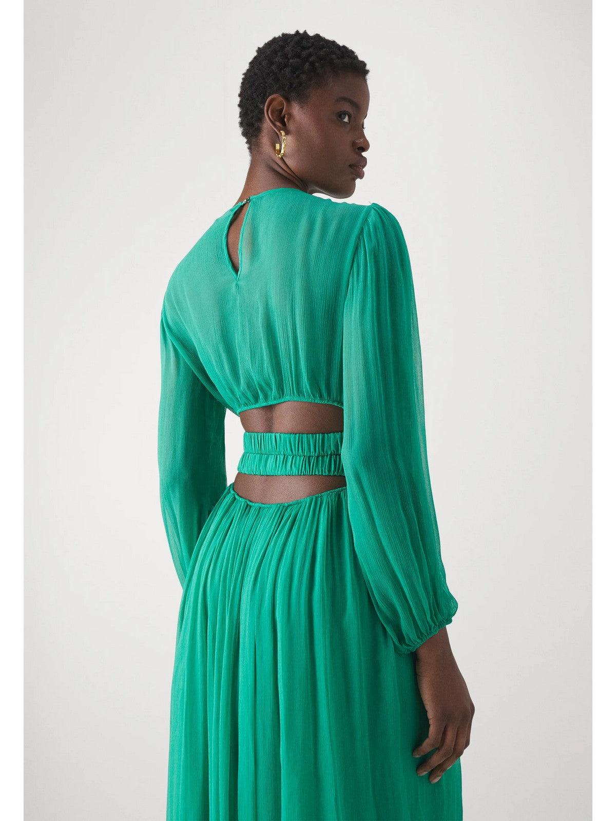 LIU JO BLACK Abito Donna CA4302T3473 X0556 Verde - Stilato