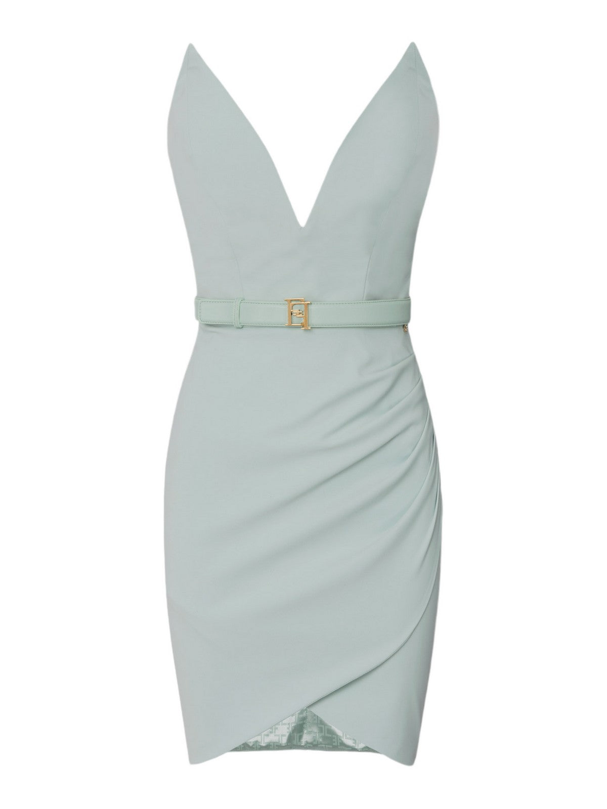 ELISABETTA FRANCHI Abito Donna AB64842E2 BV9 Verde - Stilato