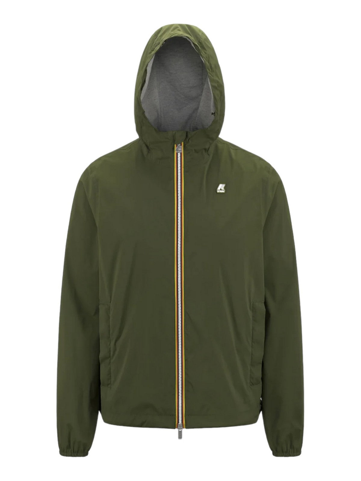 K-WAY Giubbino Uomo Jack Stretch Nylon Jersey K2121NW H11 Verde - Stilato