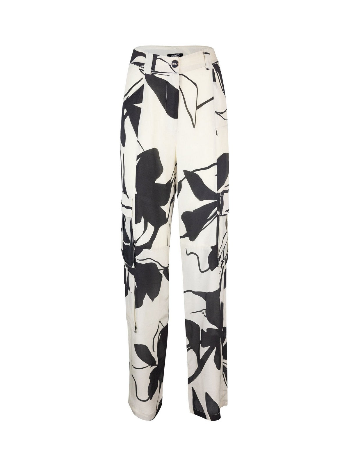 LIU JO BLACK Pantalone Donna CA4197T3598 N9027 Bianco - Stilato
