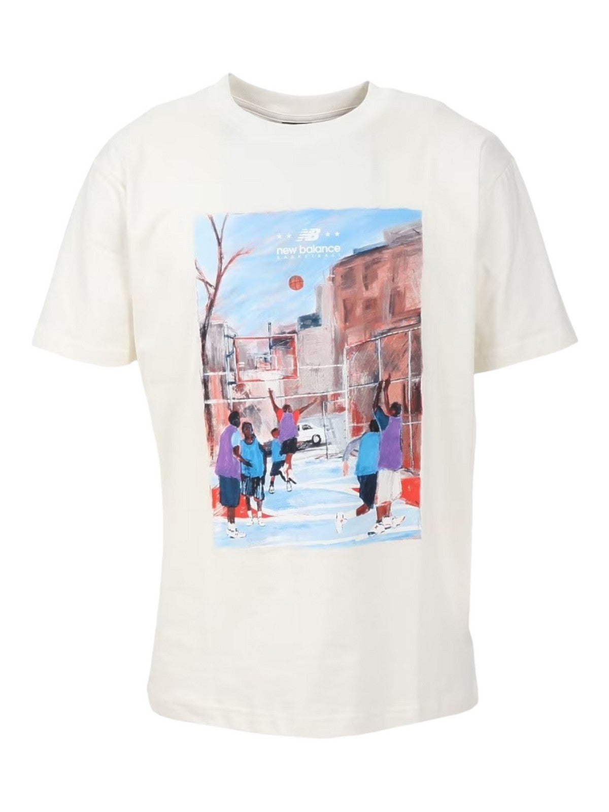 NEW BALANCE T-Shirt e Polo Uomo MT31583SST Bianco - Stilato