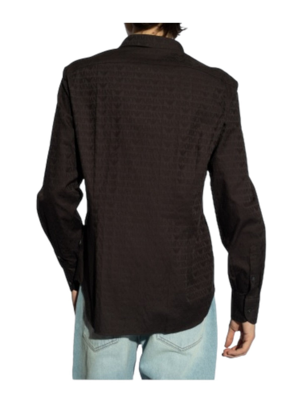 EMPORIO ARMANI Camicia Uomo 3D1C86 1NIUZ F056 Nero - Stilato
