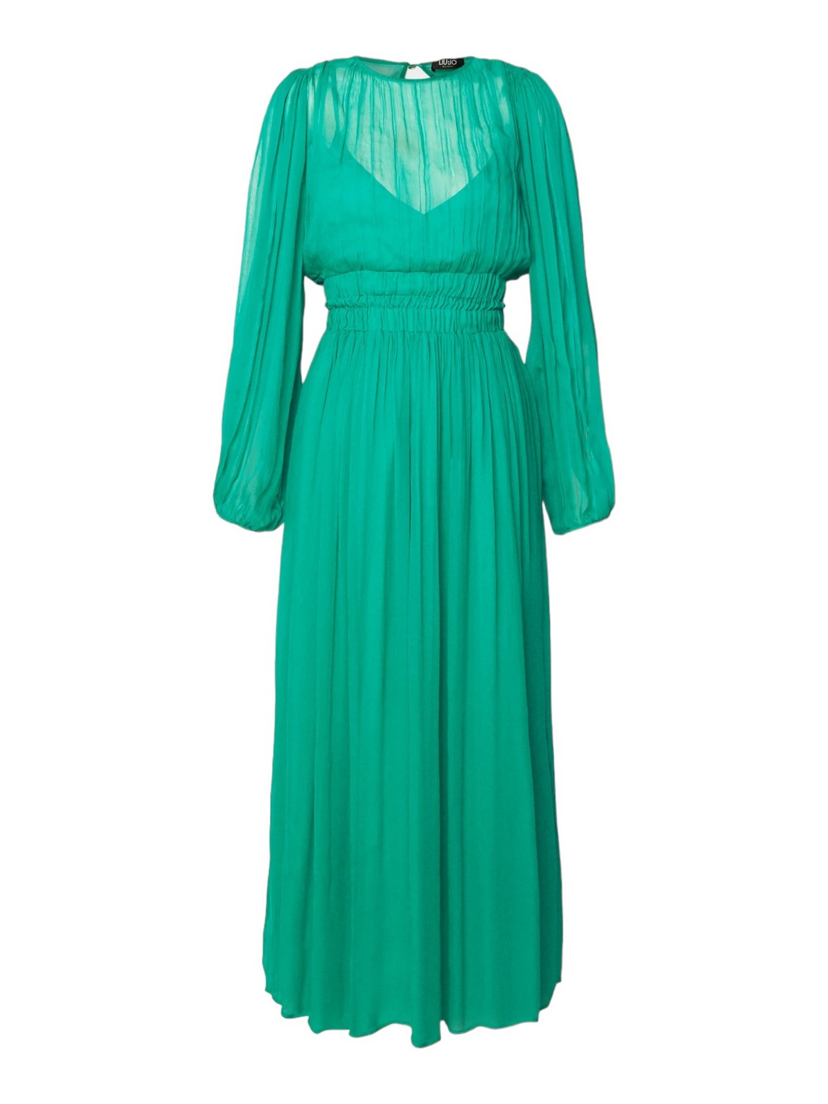 LIU JO BLACK Abito Donna CA4302T3473 X0556 Verde - Stilato