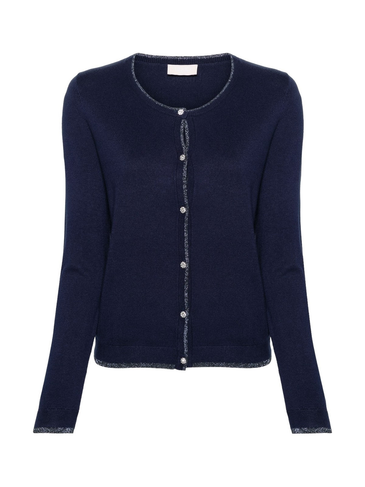 LIU JO WHITE Cardigan Donna MA4076MS49I 93831 Blu - Stilato