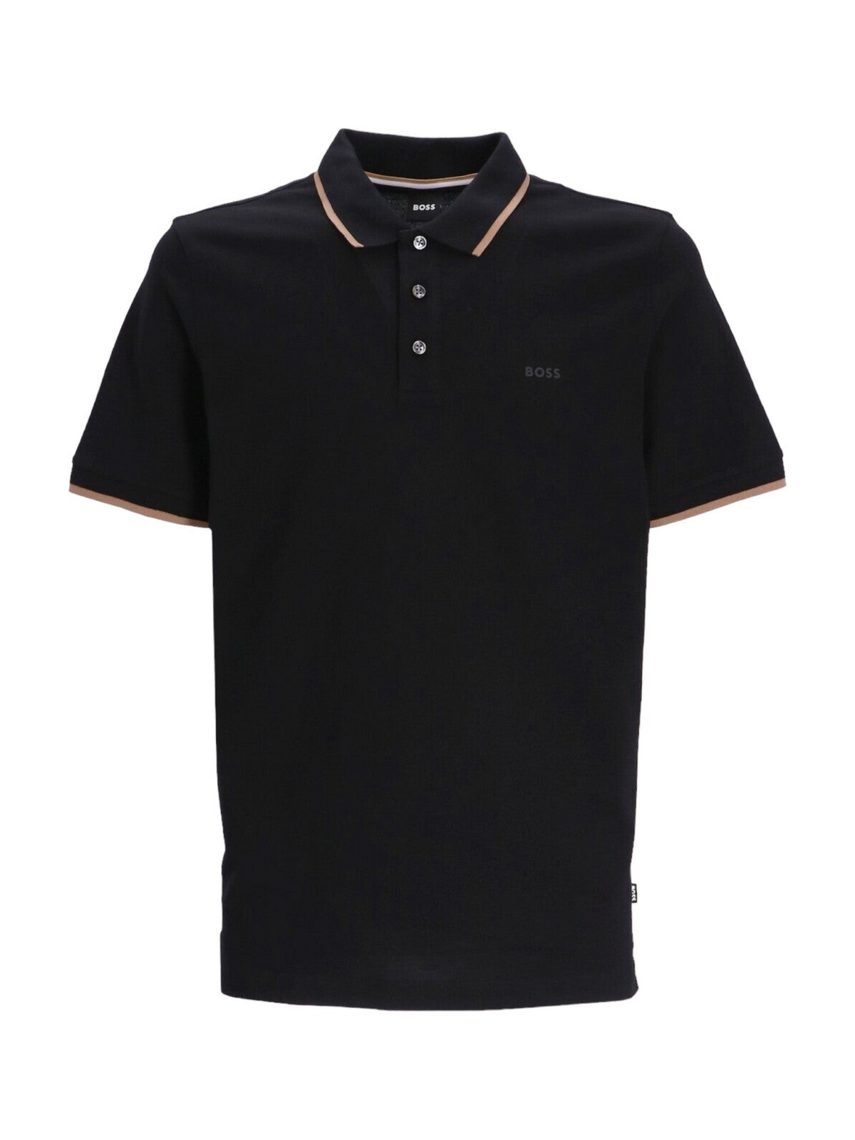 HUGO BOSS T-Shirt e Polo Uomo 50494697 001 Nero - Stilato