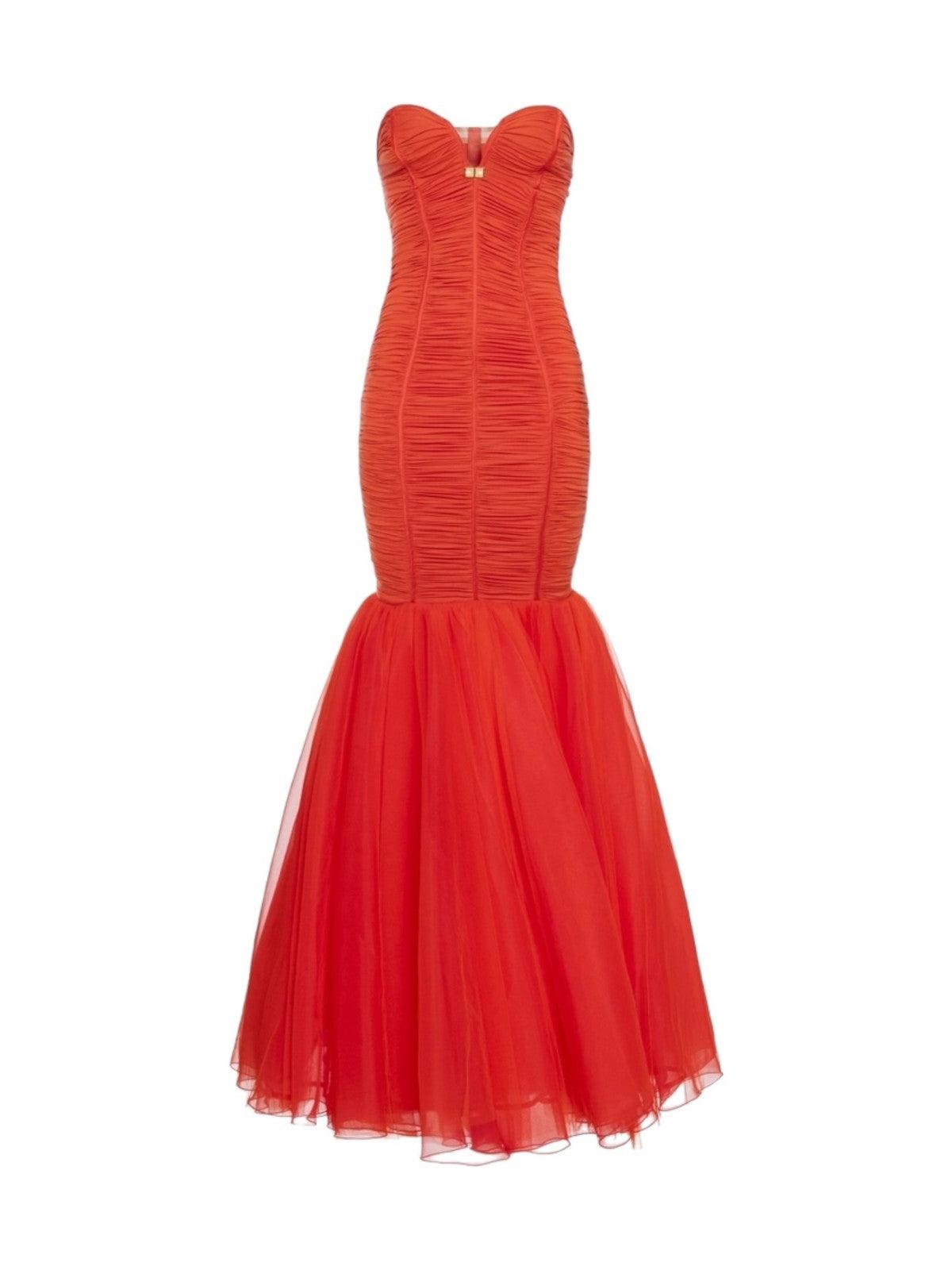 ELISABETTA FRANCHI Abito Donna AB61542E2 800 Rosso - Stilato