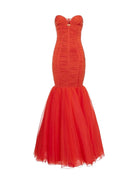 ELISABETTA FRANCHI Abito Donna AB61542E2 800 Rosso - Stilato