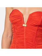 ELISABETTA FRANCHI Abito Donna AB61542E2 800 Rosso - Stilato