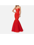 ELISABETTA FRANCHI Abito Donna AB61542E2 800 Rosso - Stilato