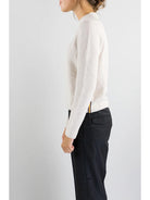 K-WAY Maglione Donna CLARISSE WOOL MERINO BOUCLE K8133RW ARQ Beige - Stilato