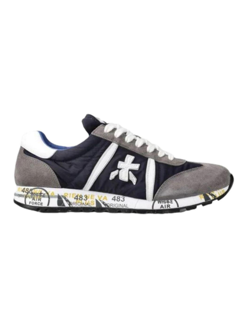 PREMIATA Sneaker Uomo Lucy LUCY VAR 600E Blu - Stilato