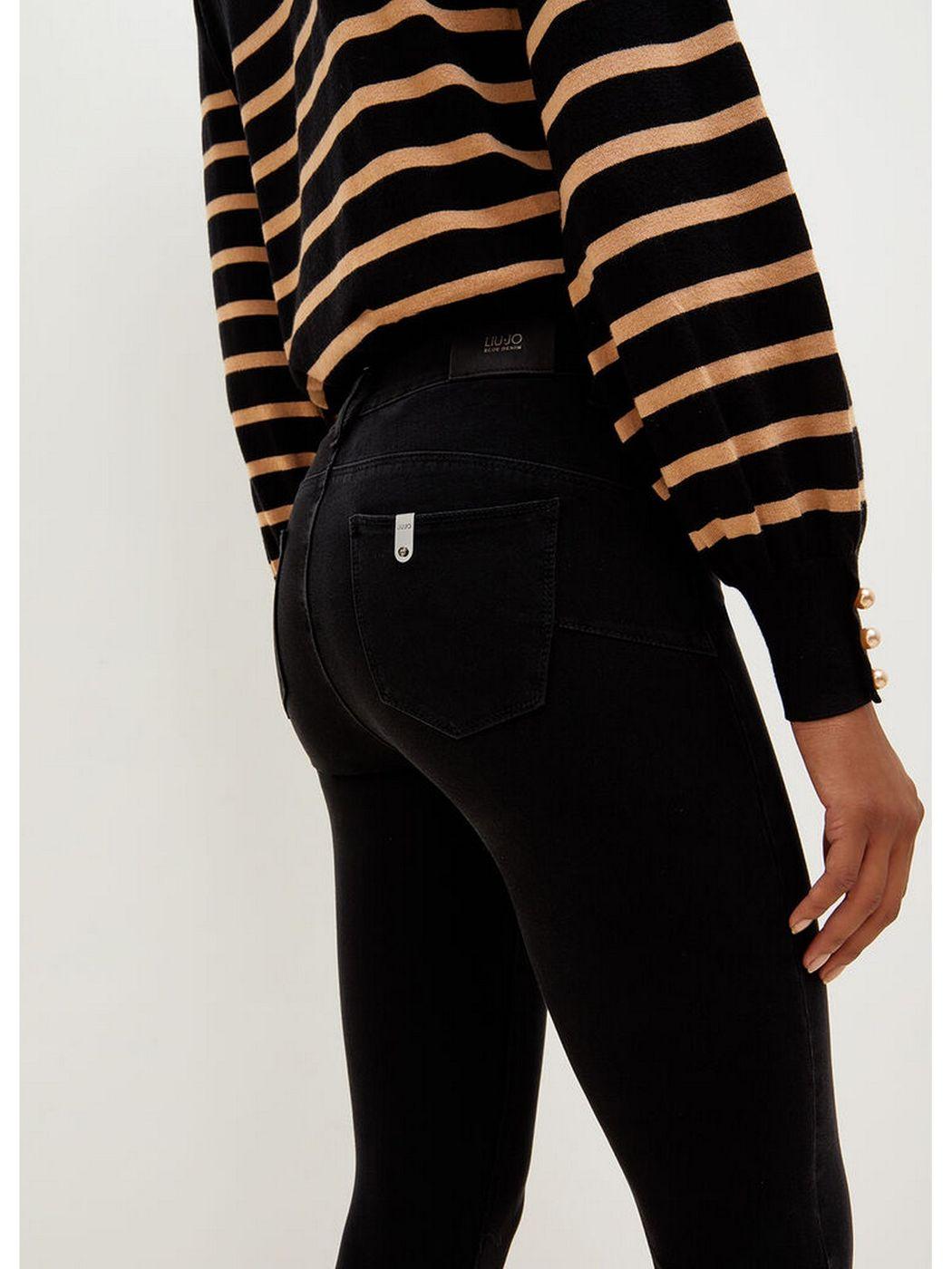 LIU JO BLUE DENIM Jeans Donna UXX037D4199 87174 Nero - Stilato