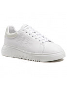 EMPORIO ARMANI Sneaker Donna X3X070 XF526 A169 Bianco - Stilato