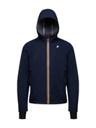 K-WAY Giubbino Uomo Jacko bonded jersey K7113ZW K89 Blu - Stilato