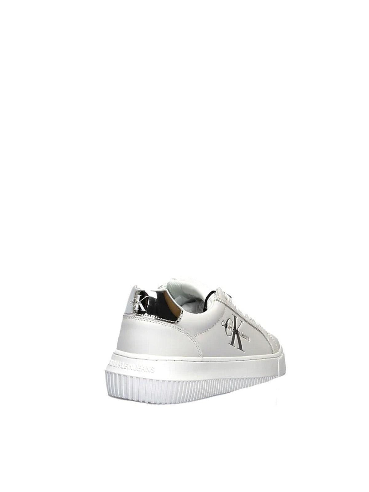 CALVIN KLEIN Sneaker Donna YW0YW01224 YBR Bianco - Stilato