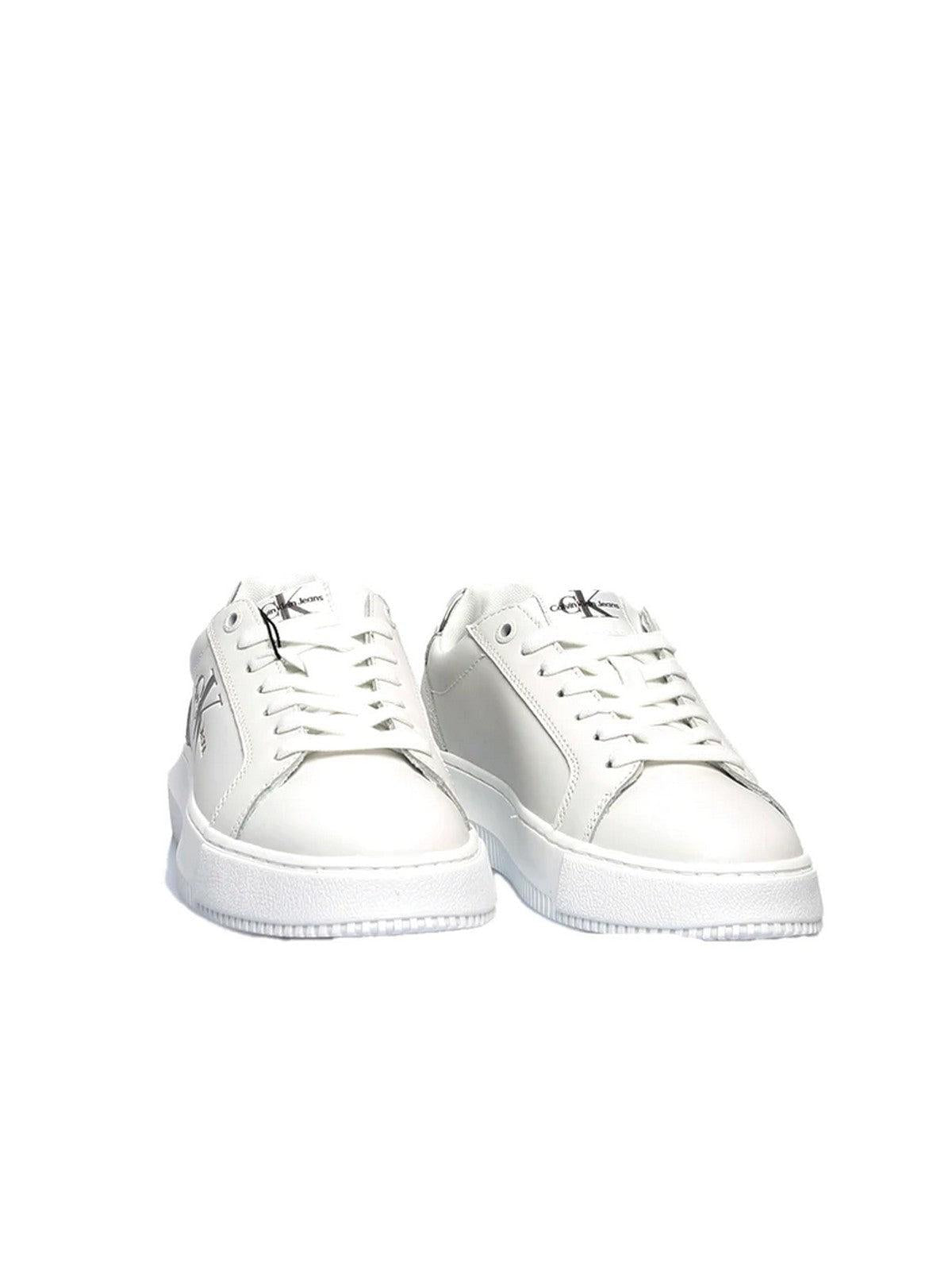 CALVIN KLEIN Sneaker Donna YW0YW01224 YBR Bianco - Stilato