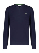 LACOSTE Maglione Uomo AH2183 166 Blu - Stilato