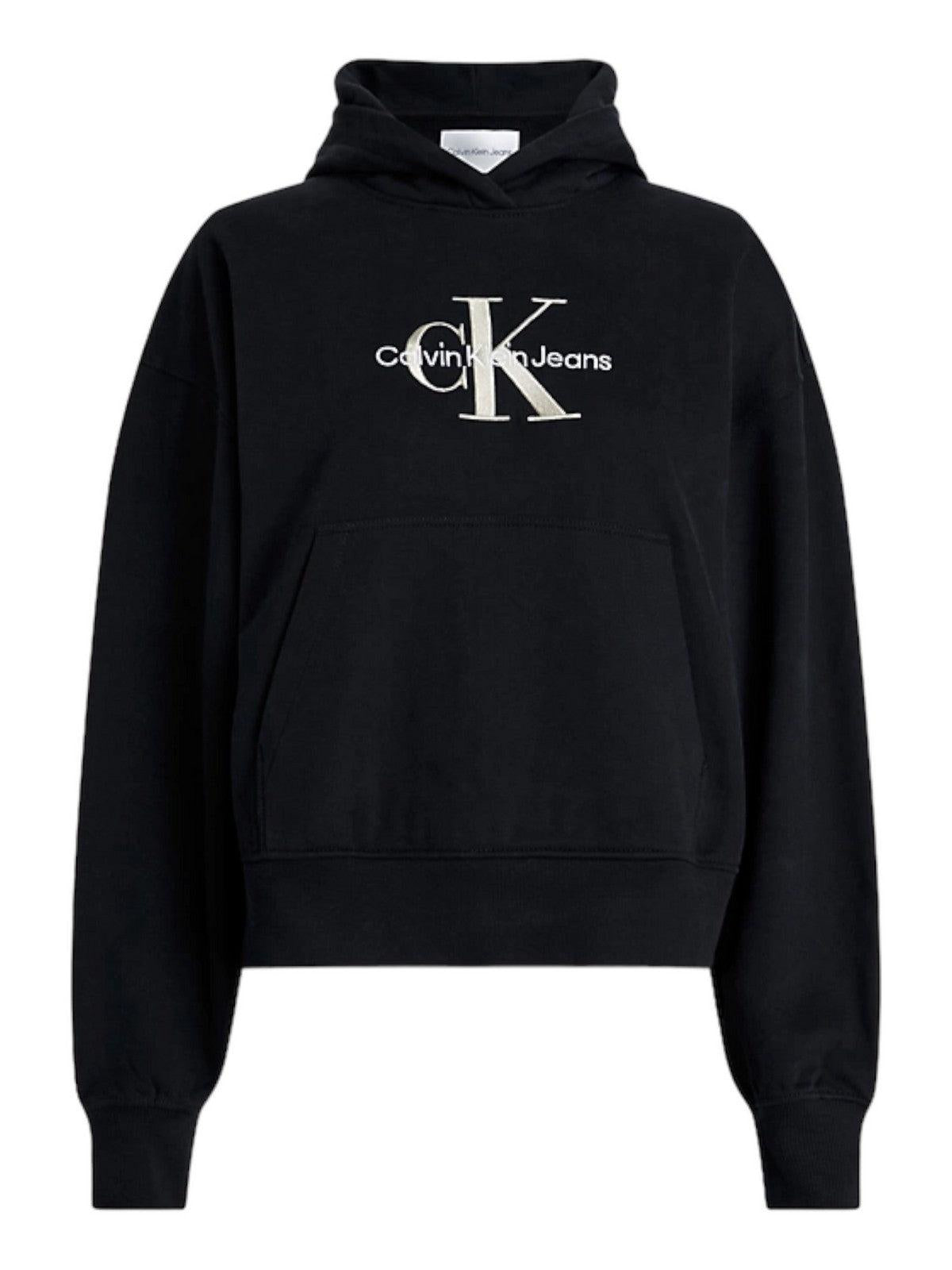 CALVIN KLEIN Felpa Donna J20J221953 BEH Nero - Stilato