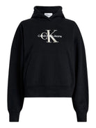 CALVIN KLEIN Felpa Donna J20J221953 BEH Nero - Stilato