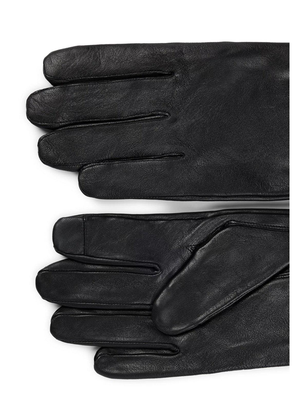 HUGO BOSS Guanti Uomo 50502581 001 Nero - Stilato