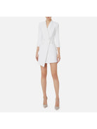 ELISABETTA FRANCHI Abito Donna AB56241E2 360 Avorio - Stilato