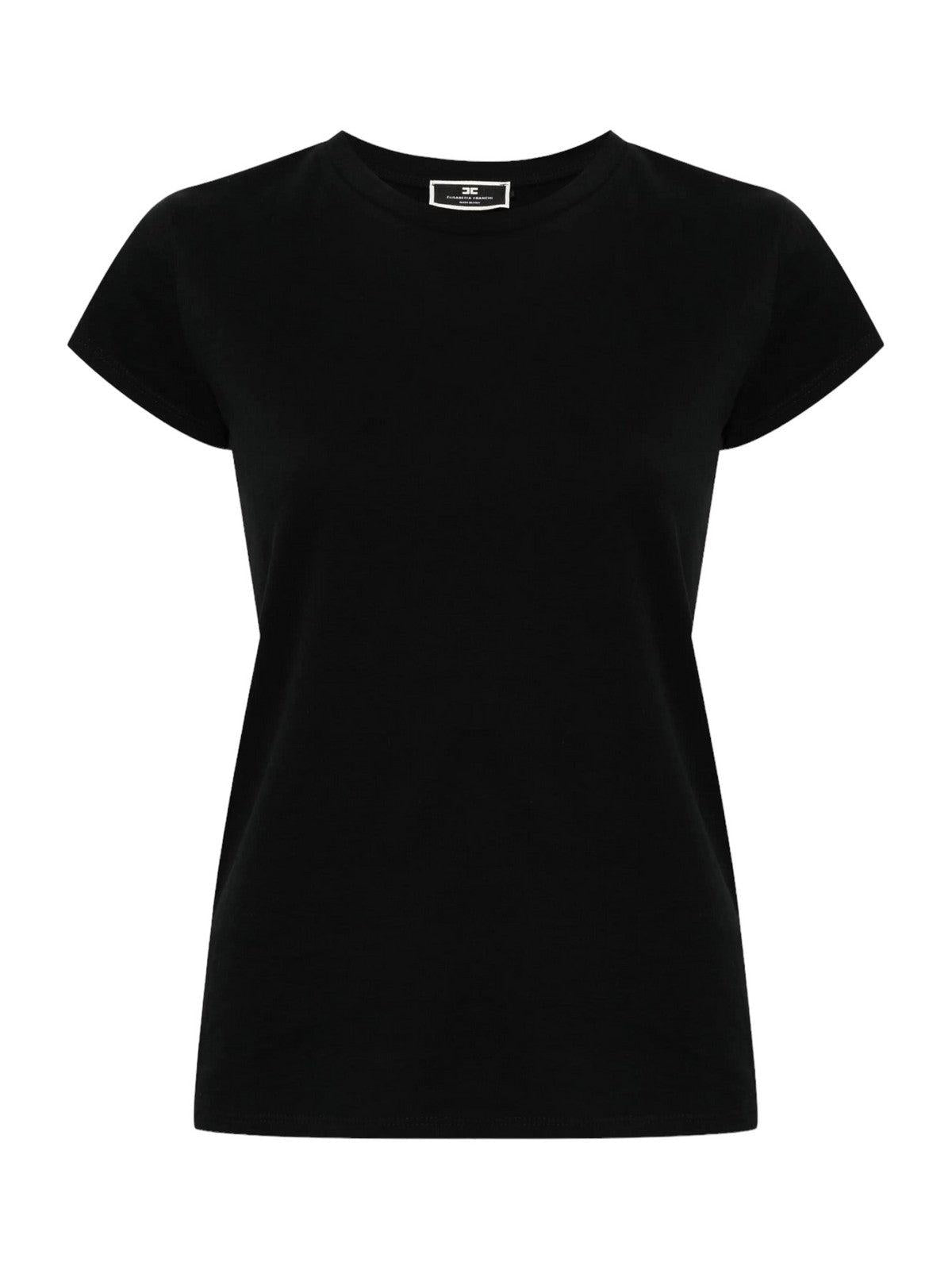 ELISABETTA FRANCHI T-Shirt e Polo Donna MA00441E2 110 Nero - Stilato