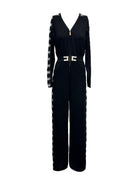 ELISABETTA FRANCHI Tuta Donna KT44S41E2 110 Nero - Stilato