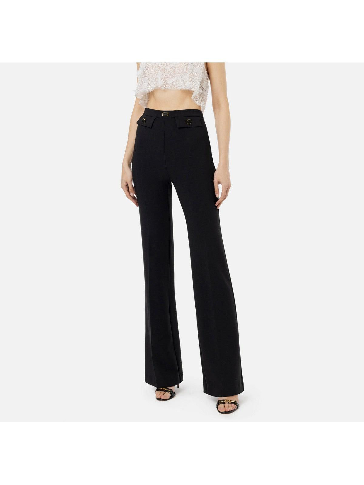 ELISABETTA FRANCHI Pantalone Donna PA02941E2 110 Nero - Stilato