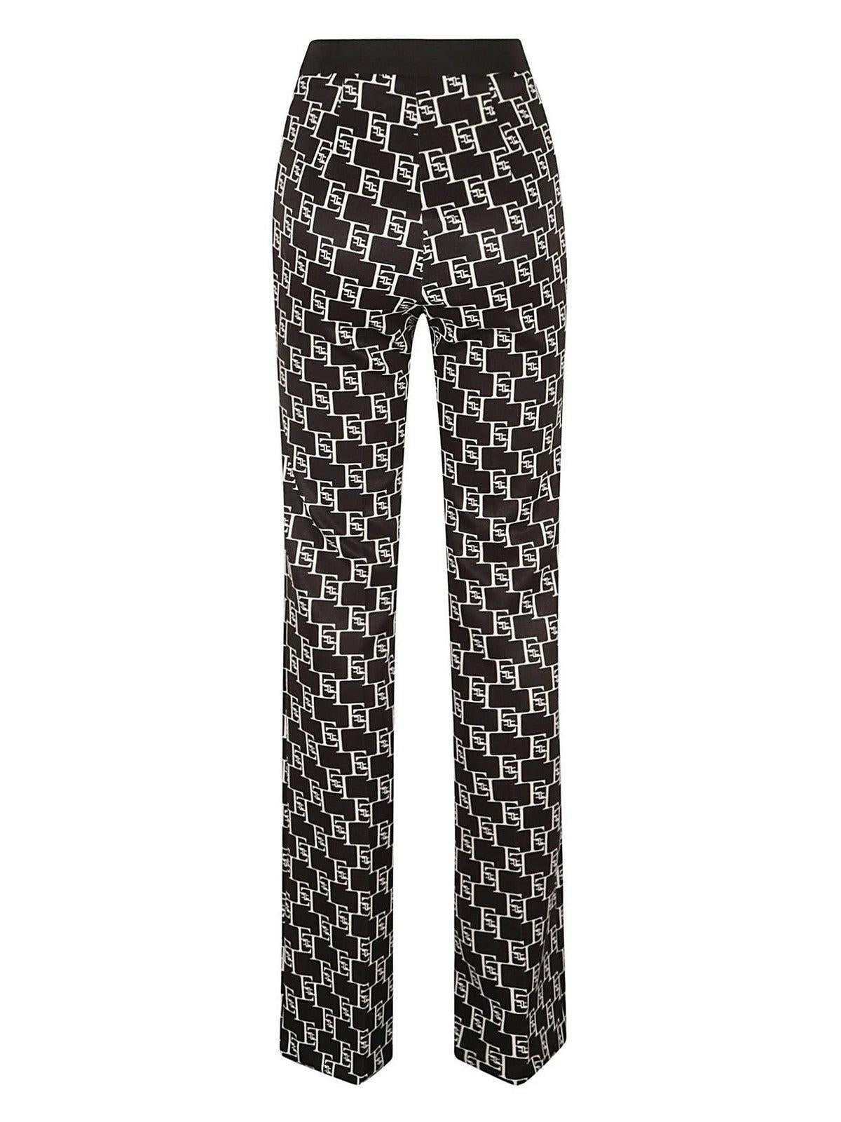 ELISABETTA FRANCHI Pantalone Donna PAS1541E2 685 Nero - Stilato