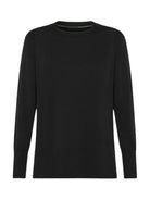 RRD Maglione Donna MAXELL COTTON ROUND WOM KNIT W24625 10 Nero - Stilato