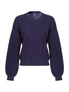 PINKO Felpa Donna 101568-A115 G57 Blu - Stilato