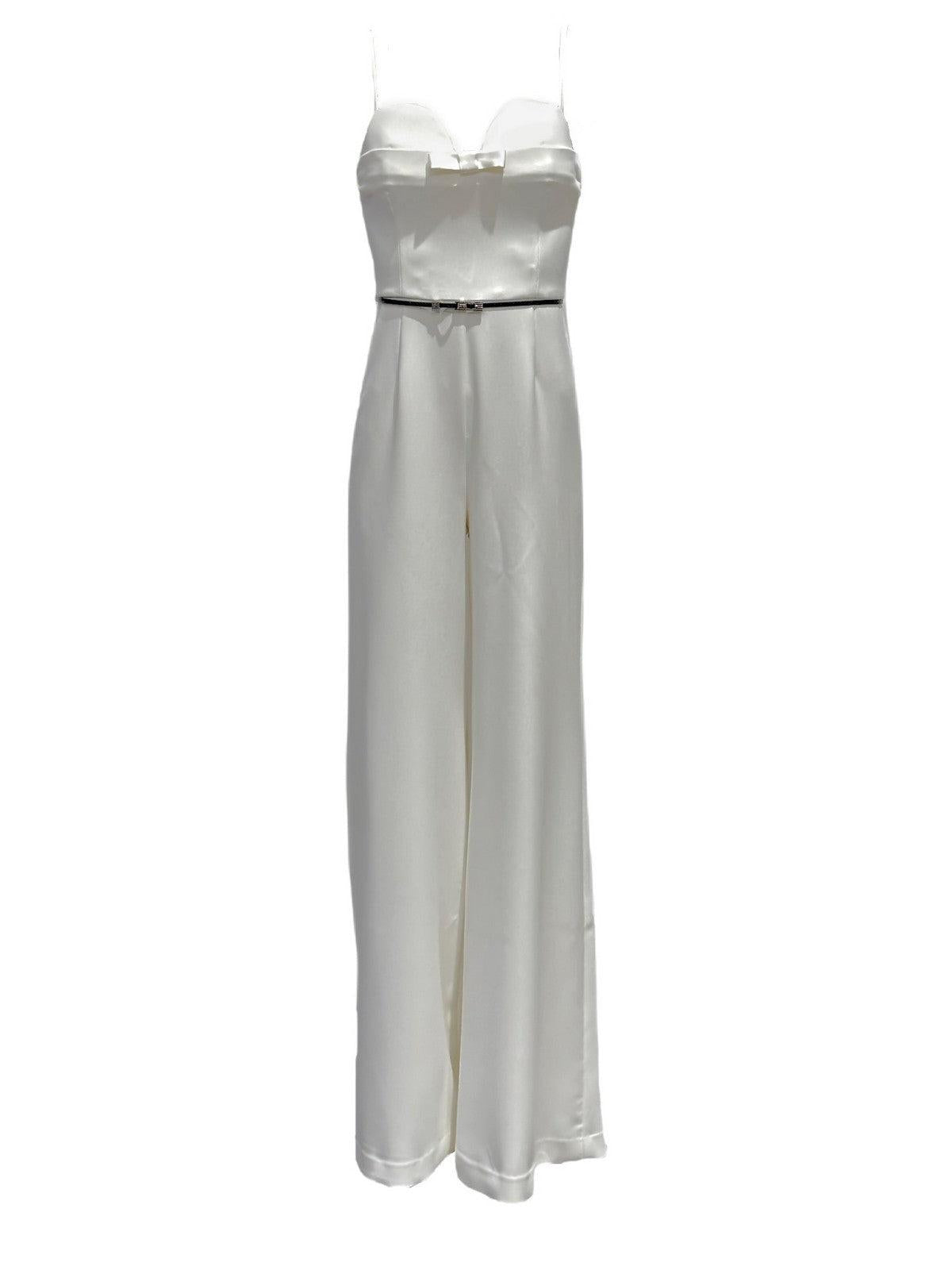 ELISABETTA FRANCHI Tuta Donna TU02942E2 360 Avorio - Stilato