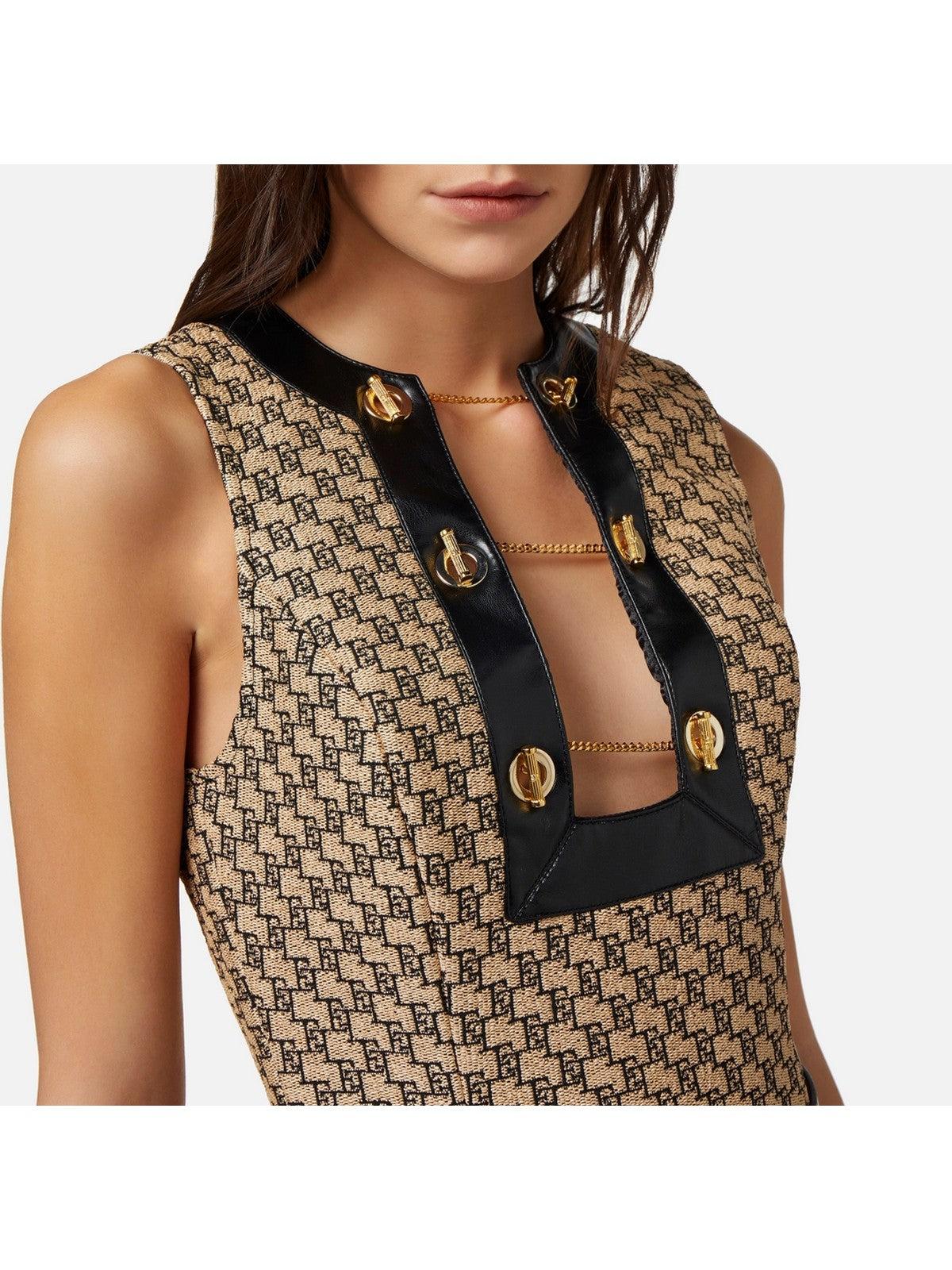 ELISABETTA FRANCHI Abito Donna AB64642E2 BD9 Beige - Stilato