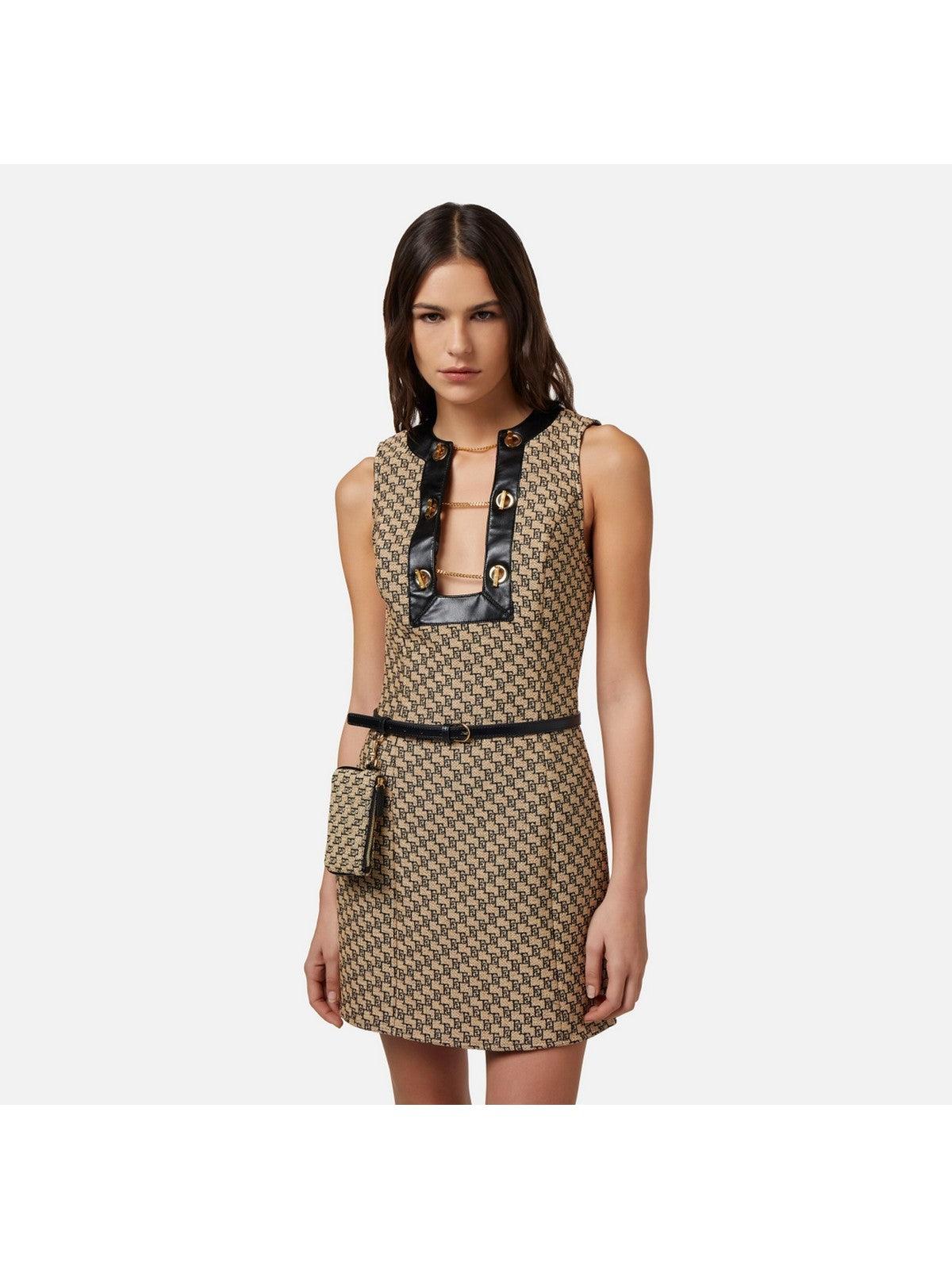 ELISABETTA FRANCHI Abito Donna AB64642E2 BD9 Beige - Stilato