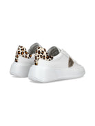 PHILIPPE MODEL Sneaker Donna Tres temple low woman BJLD VA01 Bianco - Stilato
