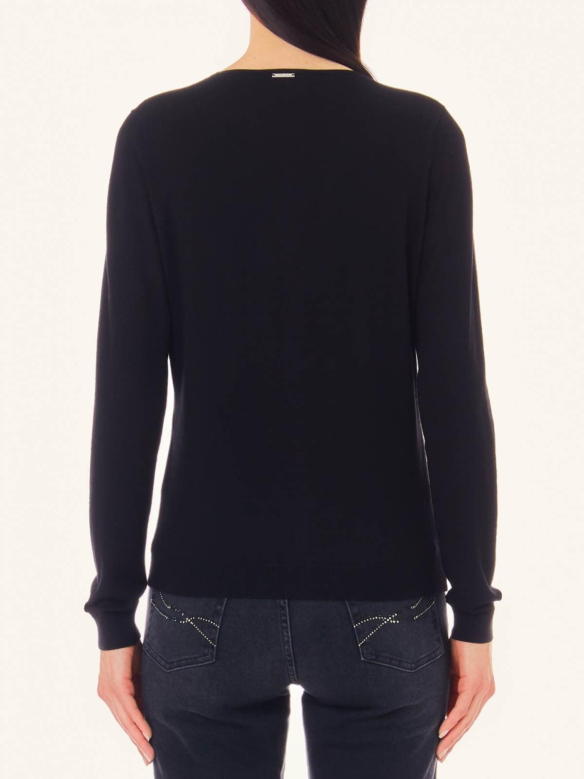 LIU JO WHITE Cardigan Donna WA4109MS99E 22222 Nero - Stilato